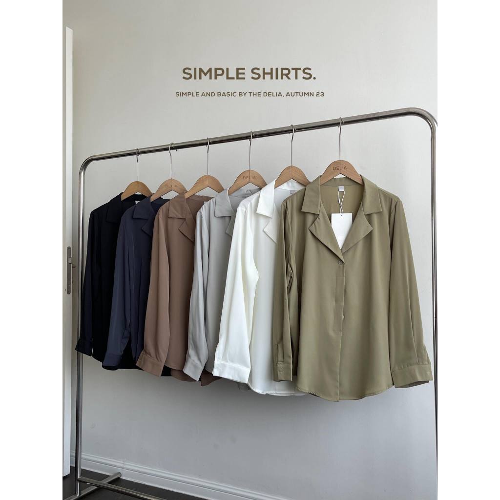 806 SƠ MI CỔ VEST CHẤT LỤA