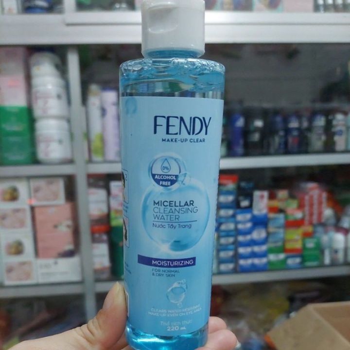 NƯỚC HOA HỒNG và TẨY TRANG FENDY 220ML GIÚP GIỮ ẨM,LÀM SẠCH DA,SE KHÍT LỖ CHÂN LÔNG