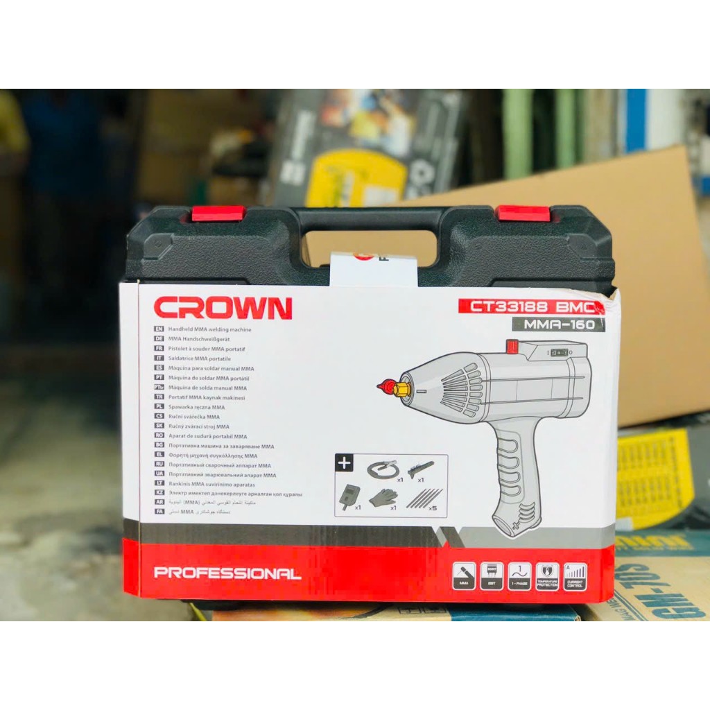 Máy hàn cầm tay CROWN CT33188 ( MMA 160 )