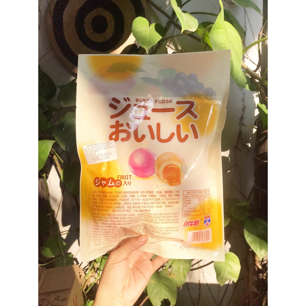 Kẹo Mềm Dẻo Trái Cây Burst Fudge Fruit Candy