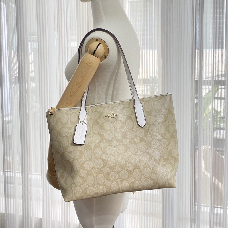 Túi coach zip tote màu mới