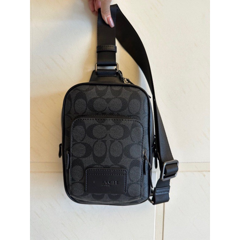 Túi coach track đeo chéo nam