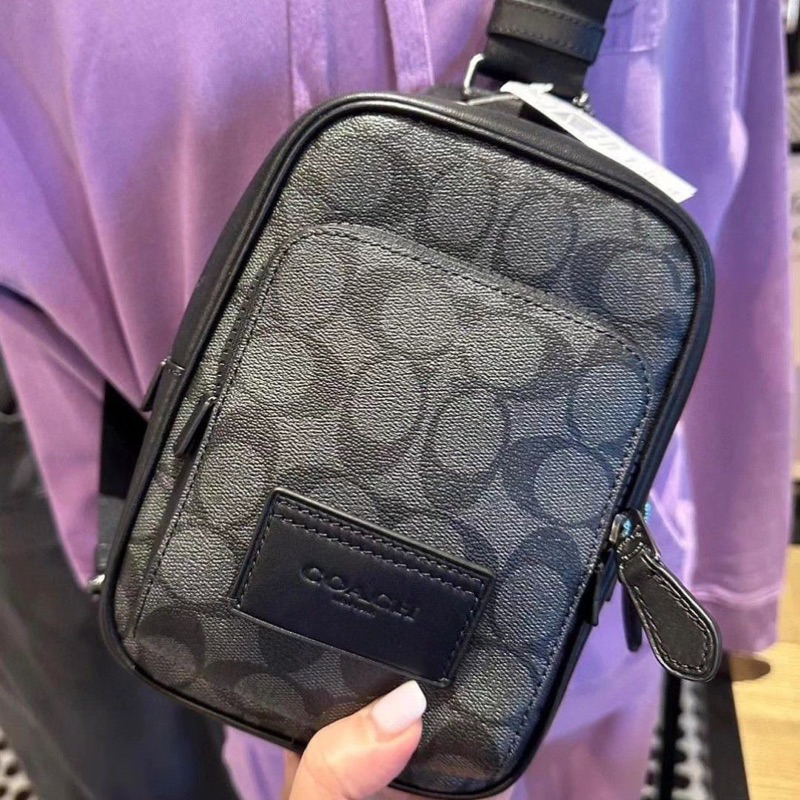 Túi coach track đeo chéo nam