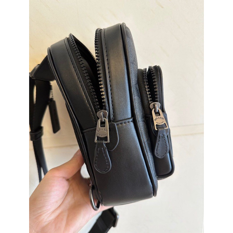 Túi coach track đeo chéo nam