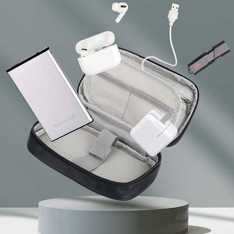 Túi đựng pin sạc dự phòng / dây cáp cứng / tai nghe tiện dụng, nhỏ gọn