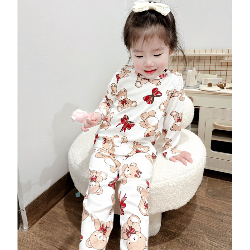 ✨MALINHKID✨CB043- Combo 2 bộ bi tăm nơ trẻ em VNXK