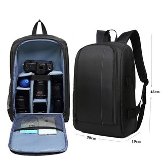 Balo máy ảnh full photo (Tặng kèm áo mưa balo)
