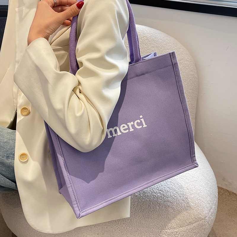 Túi cói có quai xách,vải canva cỡ lớn, túi tote dạo phố, đi biển, chụp lookbook tiện dụng