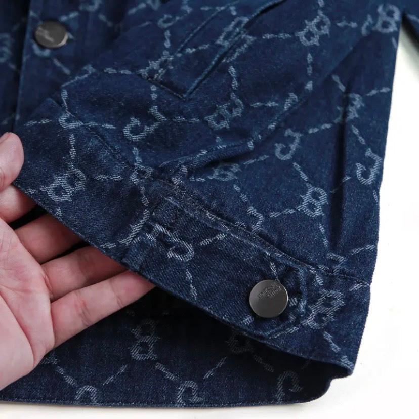Áo khoác Jacket ZAVADO Monogram Denim