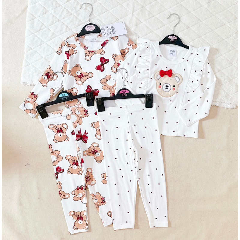 ✨MALINHKID✨CB043- Combo 2 bộ bi tăm nơ trẻ em VNXK