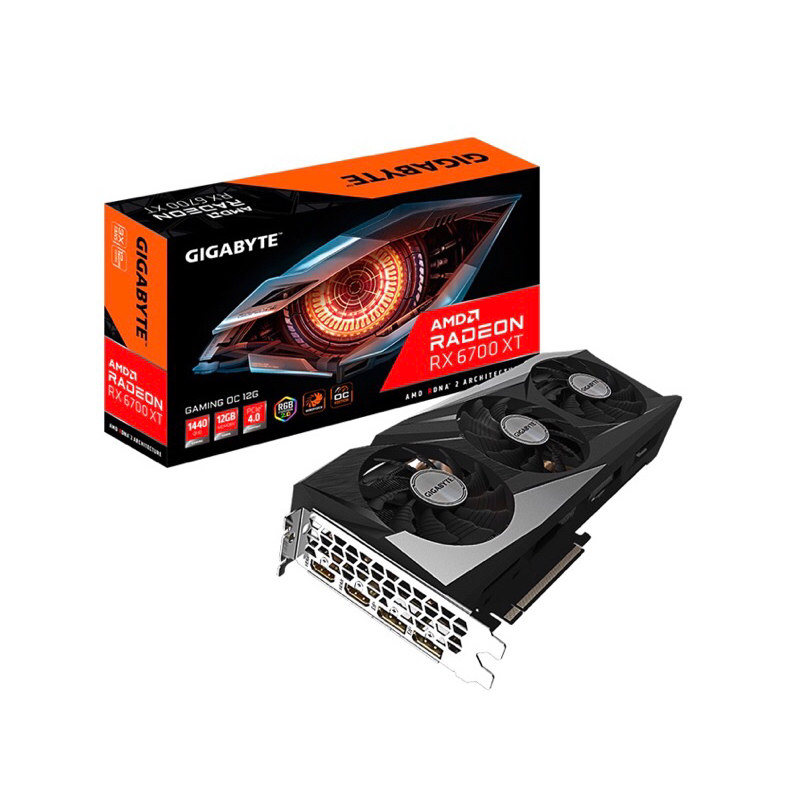 VGA GIGABYTE Radeon RX 6700 XT GAMING OC 12G