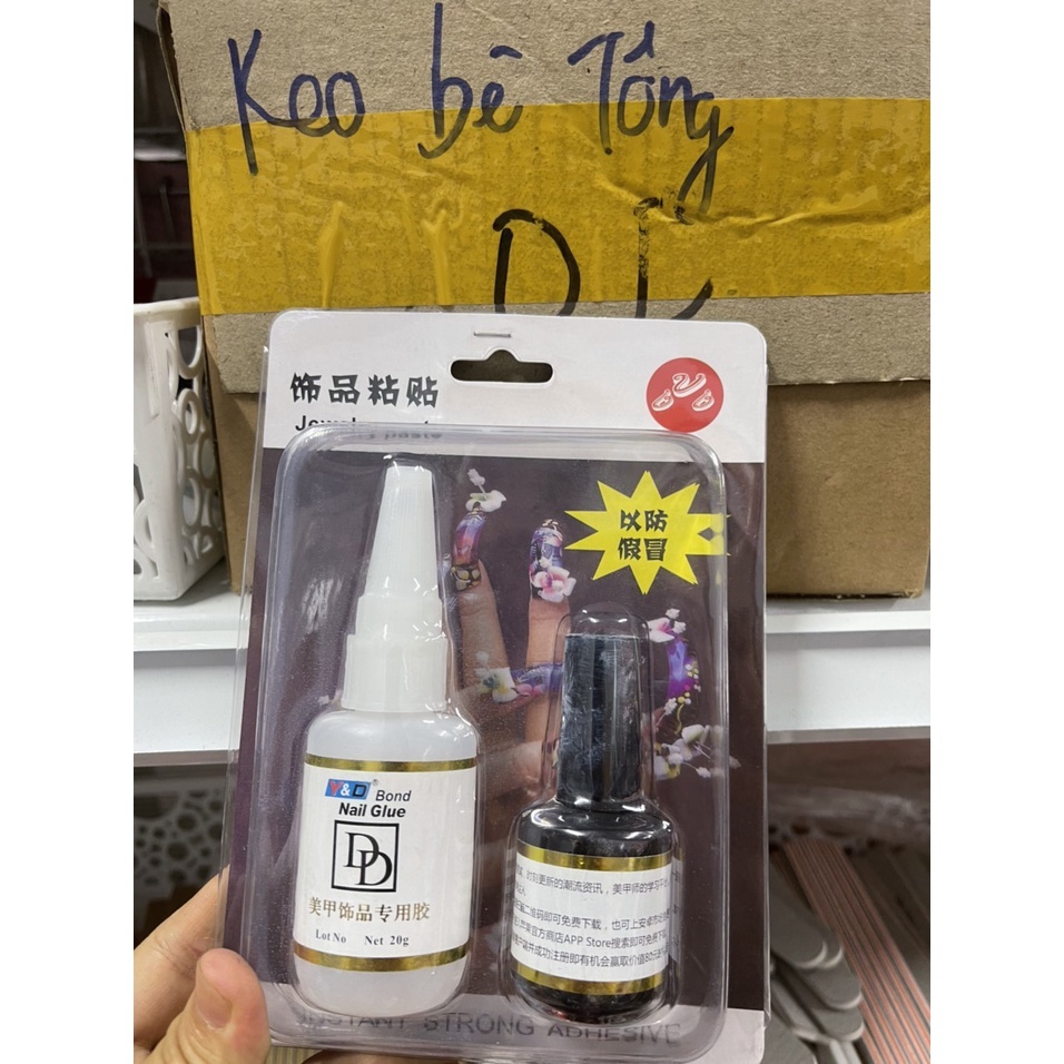 KEO DÁN MÓNG BÊ TÔNG DD ĐÍNH MÓNG ĐÍNH ĐÁ SIÊU CHẮC - HÀNG CHUẨN CHÍNH HÃNG