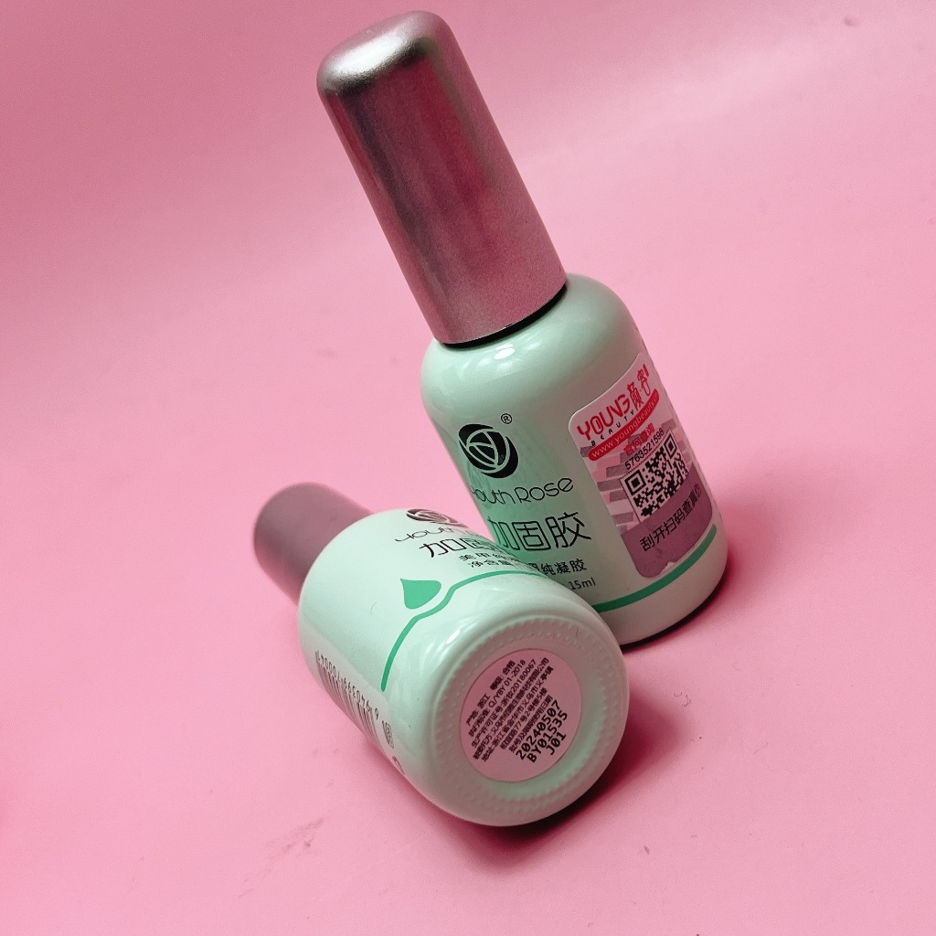 Base Top Hoa Hồng Chính Hãng,  Base Liên Kết  Top Bóng  Dung Dịch Cứng Móng Hard Gel Chai 15ml Nail 381