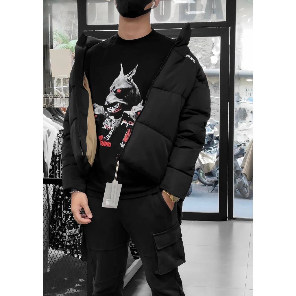 Áo Phao SUPLAND Faux Puffer Jacket
