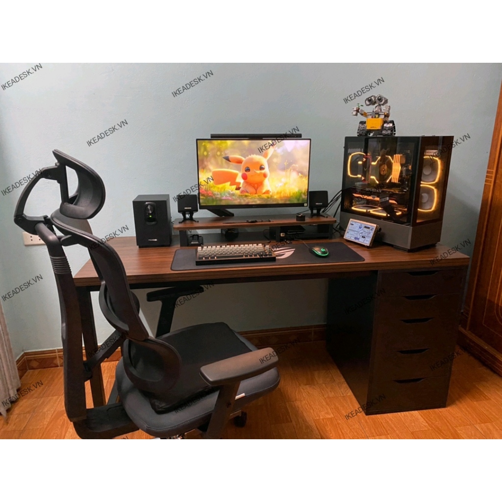 Bàn IKEA  1 Tủ_ IKEADESK.VN