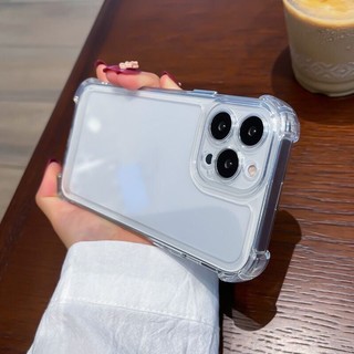 Ốp lưng trong suốt Cao Cấp bảo vệ cam chống xước chống sốc iphone 13 12 11 14 15 16 17 plus promax pro  pro max