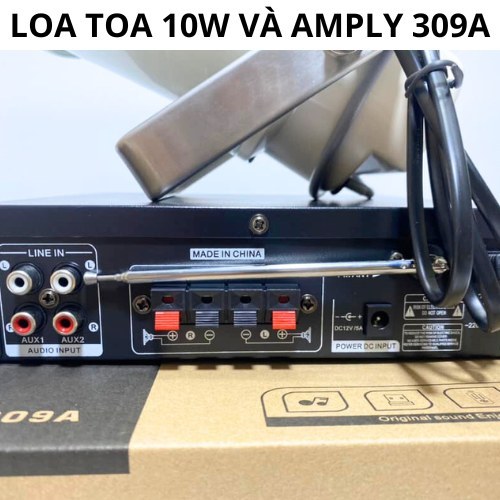 Ampli Mini Bluetooth BT-309A Amply Hát Karaoke, Công Suất Cao 800w