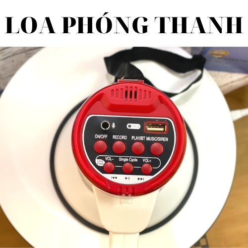 Loa phóng thanh 50w ghi âm cầm tay chuyên dùng cho tour,giáo viên, thầy cô dạy thể dục & hoạt động ngoài trời, bán hàng