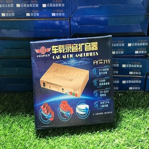 Amply mini 12v FY 711 chuyên bán hàng rong giá rẻ