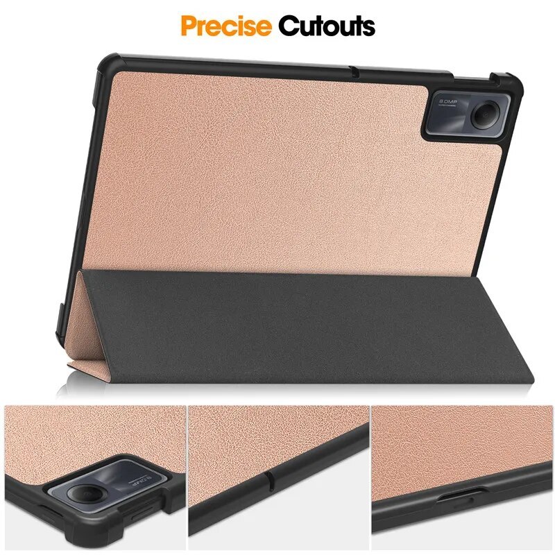 Bao da Xiaomi REDMI PAD SE 11" 2023 Gấp 3 Khúc Lưng Cứng Có Nam Châm