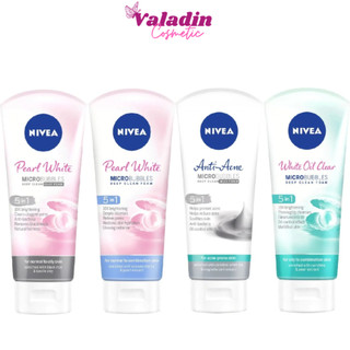 Sữa rửa mặt da mụn nivea 5in1 100g - srm nivea