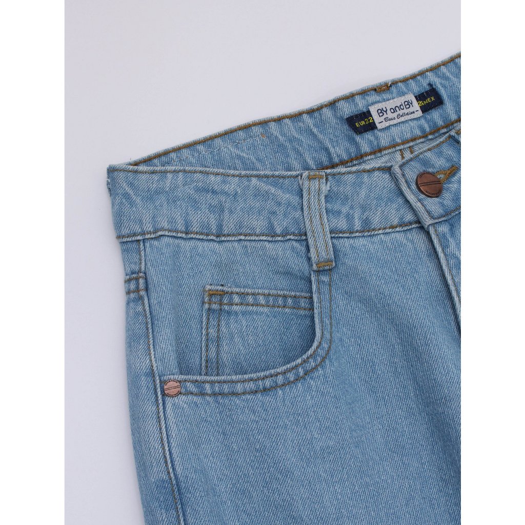 Quần jeans nữ VIỆTBROTHERS túi hộp 231QBU14