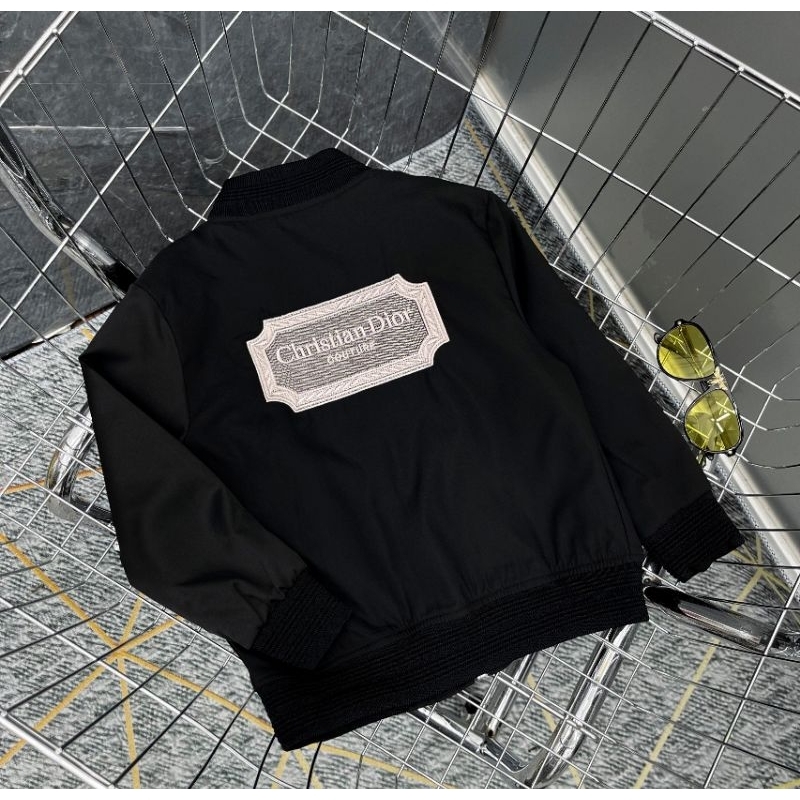 Áo khoác Gió Bomber Dior độc đáo sang trọng_ Áo khoác chk bé  Dior Cao cấp Thể Thao