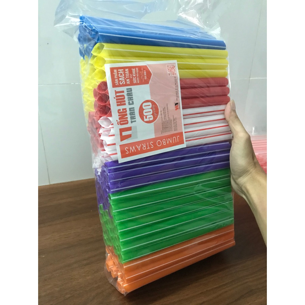 Ống hút trân châu  phi 14.5  500g nhọn đầu