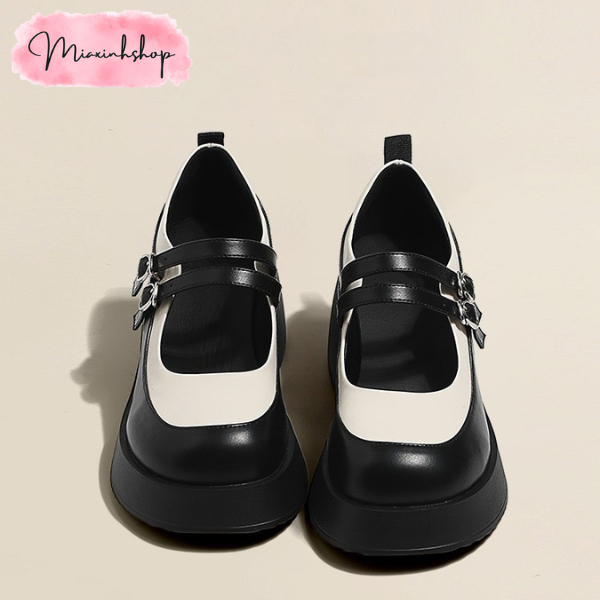 Giày búp bê quai ngang gót vuông 5p LOẠI 1 FULL HỘP siêu xinh