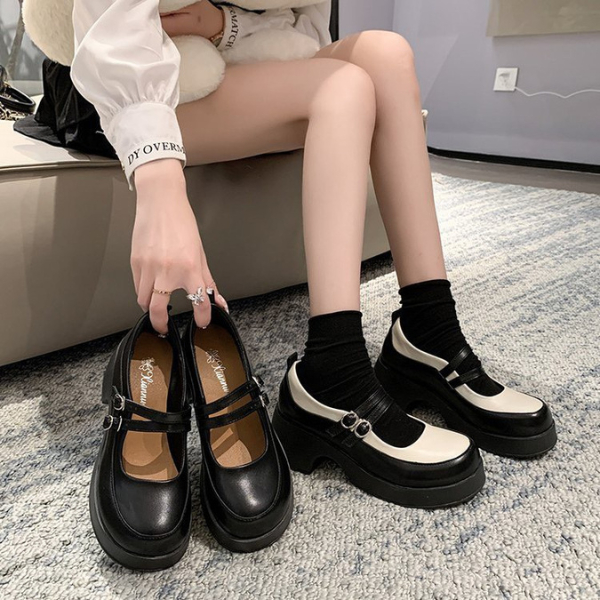 Giày búp bê quai ngang gót vuông 5p LOẠI 1 FULL HỘP siêu xinh