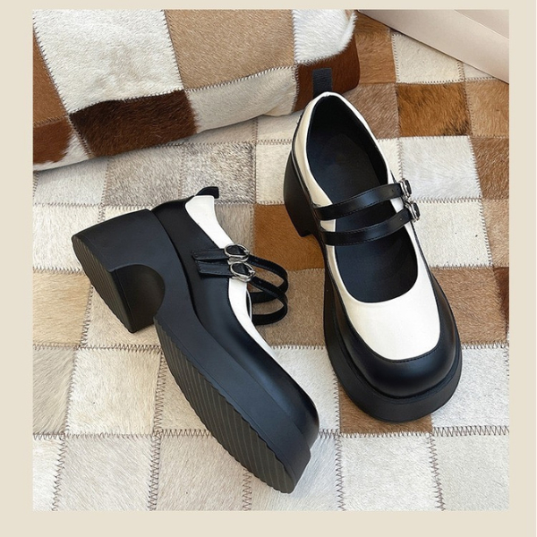 Giày búp bê quai ngang gót vuông 5p LOẠI 1 FULL HỘP siêu xinh