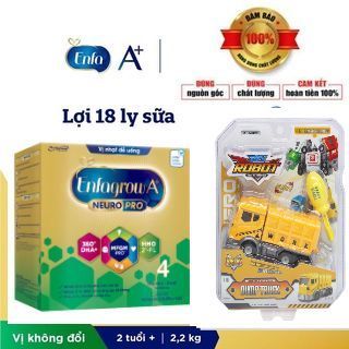 Date 2027 - Sữa Enfagrow A+ Neuropro số 4 loại hộp giấy 2,2kg