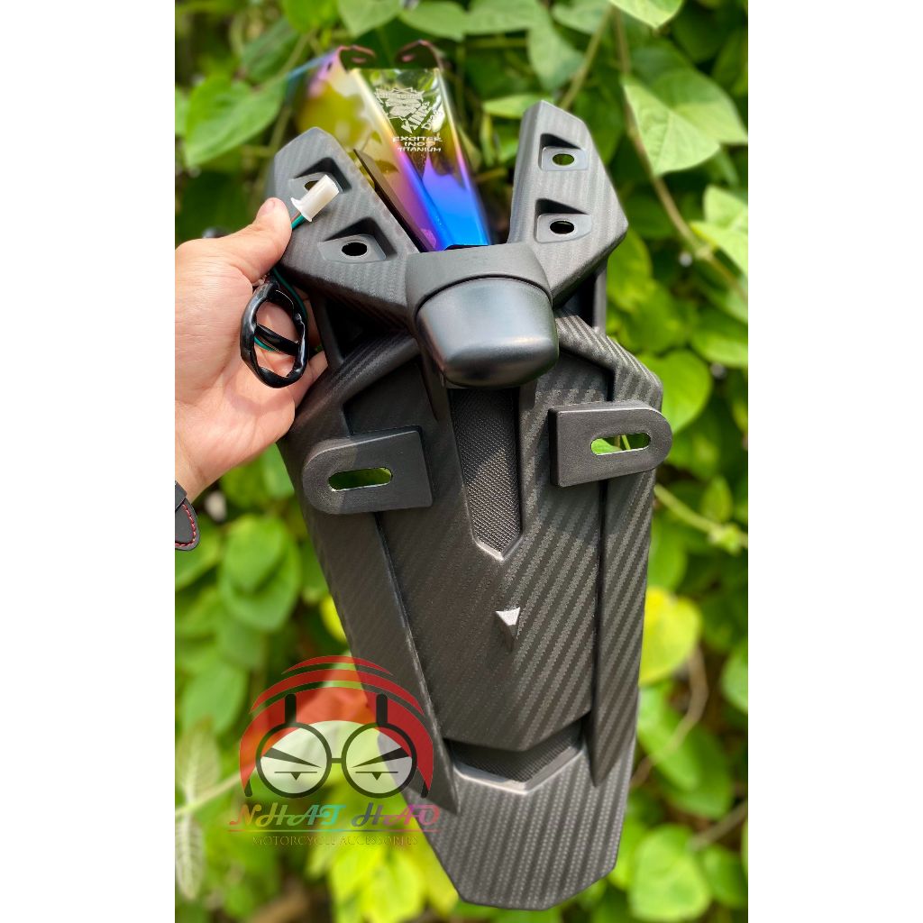 Set dè zin Ex Vân Carbon và pas dè titan  HBR