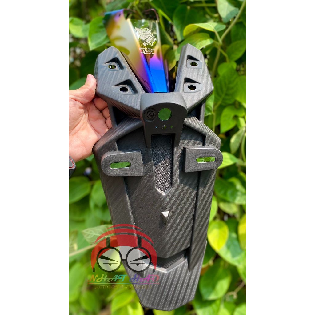 Set dè zin Ex Vân Carbon và pas dè titan  HBR