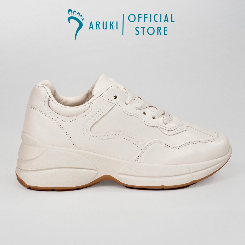 Giày Thể Thao Nữ Độn Đế ARUKI Dáng Sneaker Cá Tính - FS035