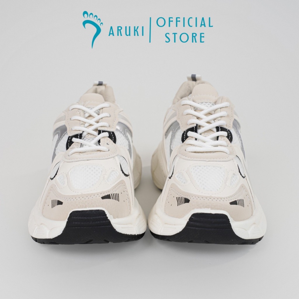 Giày Thể Thao Nữ Độn Đế Aruki Trẻ Trung,Năng Động, Cá Tính - M87