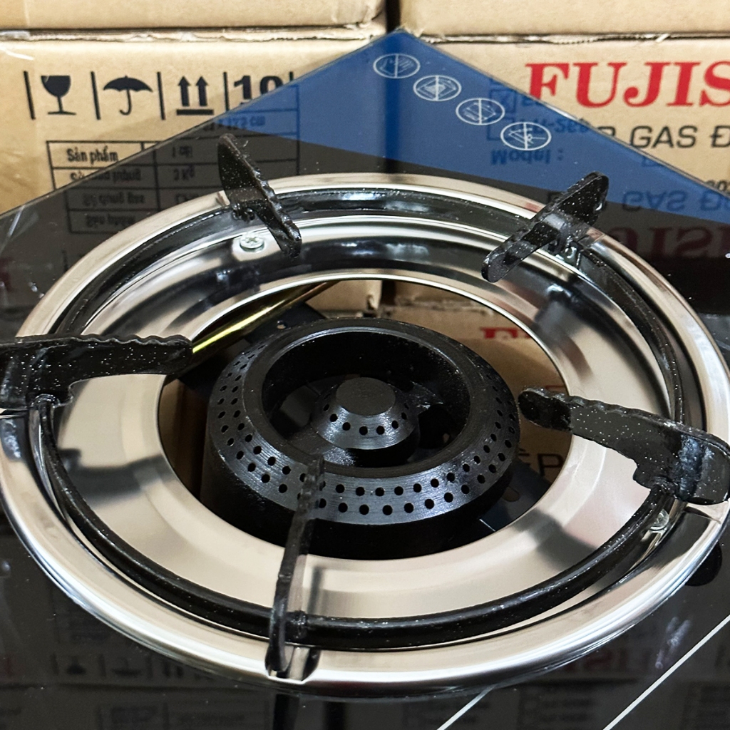 Bếp gas đơn FUJISHI FR-279G - ĐIẾU GANG ĐÚC LỬA LỚN - Đun nấu nhanh + Tiết kiệm gas - Bảo hành chính hãng 02 Năm