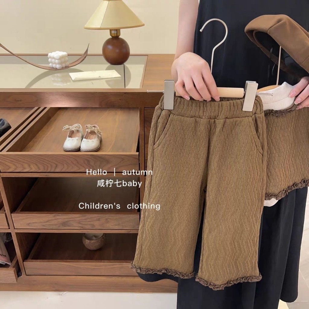 Set 3CT Bé Gái Thu Đông Quảng Châu Phong Cách Hàn Quốc Màu Vintage