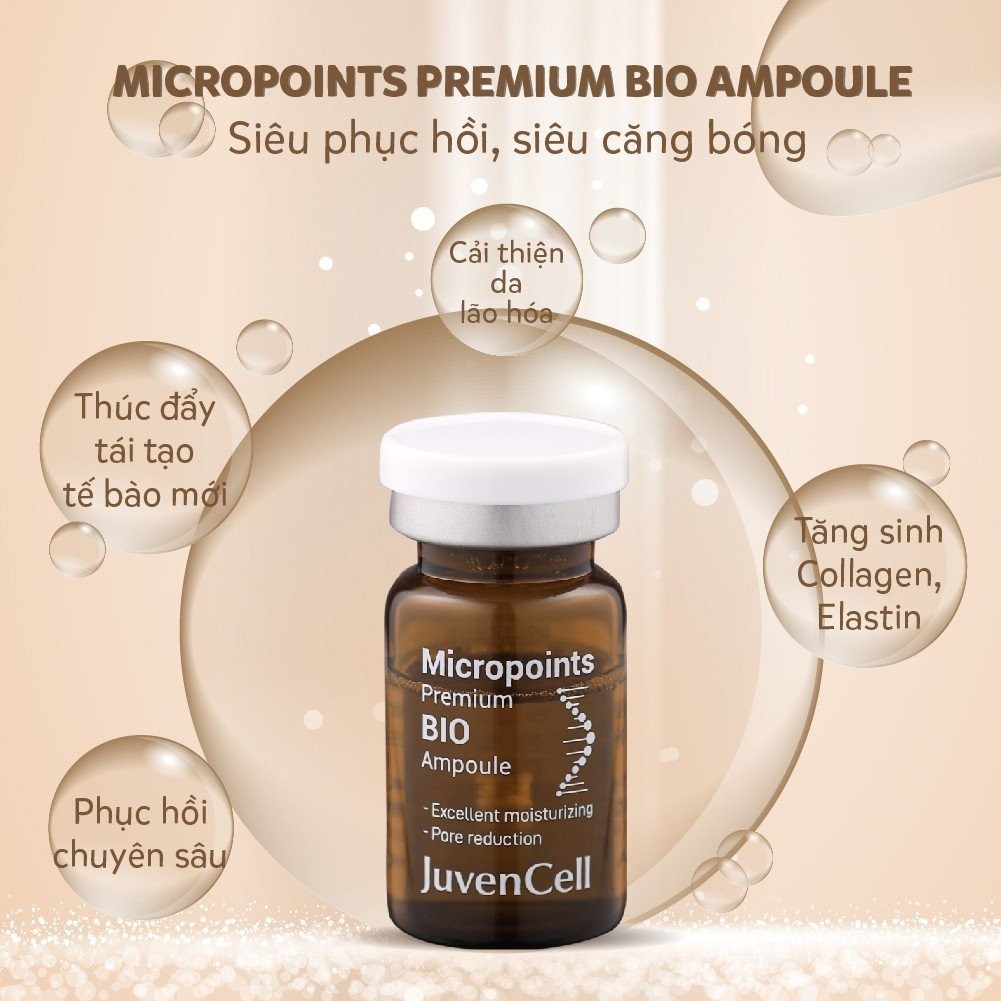 Tế Bào Gốc Nhau Thai Micropoints Premium BIO Ampoule Juvencell - Full Hộp