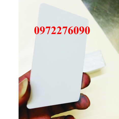 PHÔI THẺ NHỰA PVC TRẮNG IN TRỰC TIẾP TỪ MÁY IN EPSON L8050