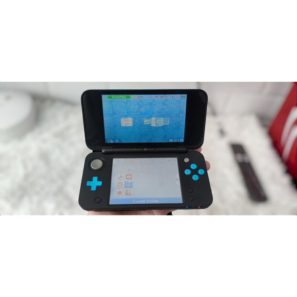 Máy Chơi Game Nintendo New 2DS XL - Thẻ 64GB  - 2ND