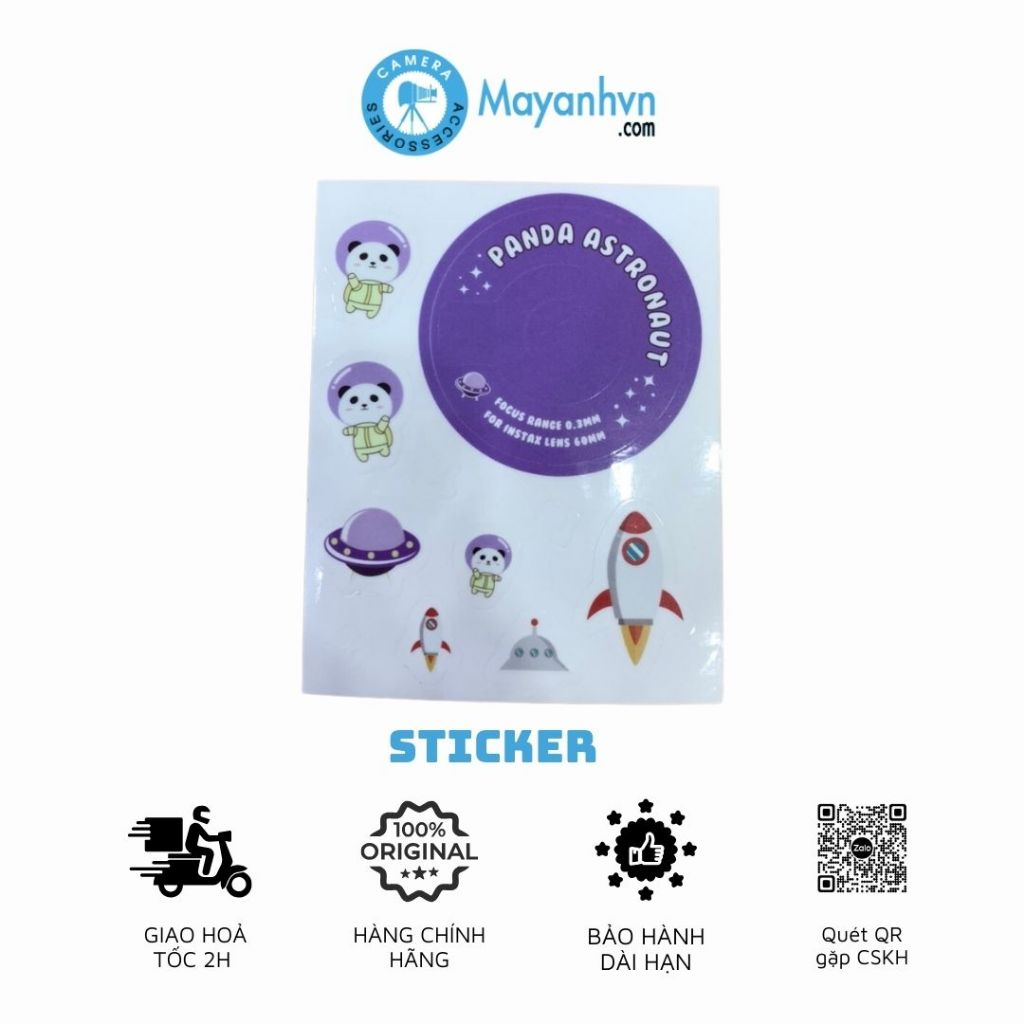 Sticker dán máy ảnh