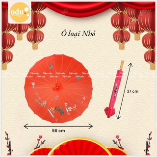 Dù Cổ Phong - Ô Múa Dân Tộc - Vải Lụa