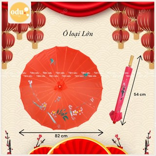 Dù Cổ Phong - Ô Múa Dân Tộc - Vải Lụa
