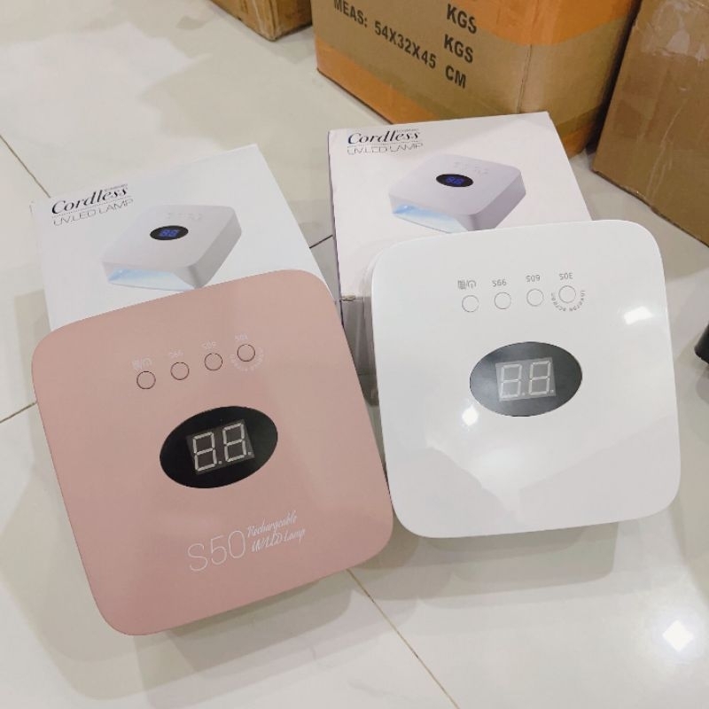 Máy hơ sơn gel tích điện 3 in 1 Cordless S50 công suất 58w