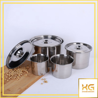 Thố trộn inox dày 1.6mm có nắp nhiều size