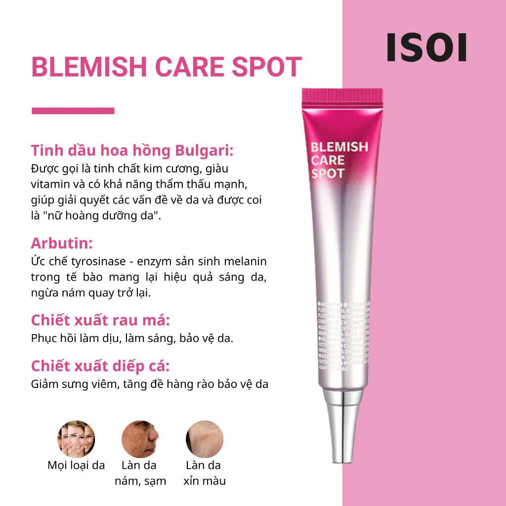 Kem nám ISOI Blemish Care Spot 25ml