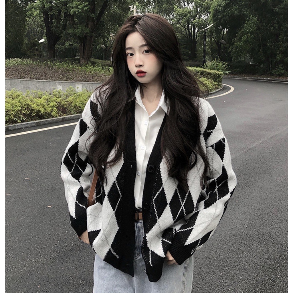 Áo khoác Cadigan trám, chất nỉ cotton mềm ấm, cúc bấm sịn xò, dáng Unisex 38-60kg