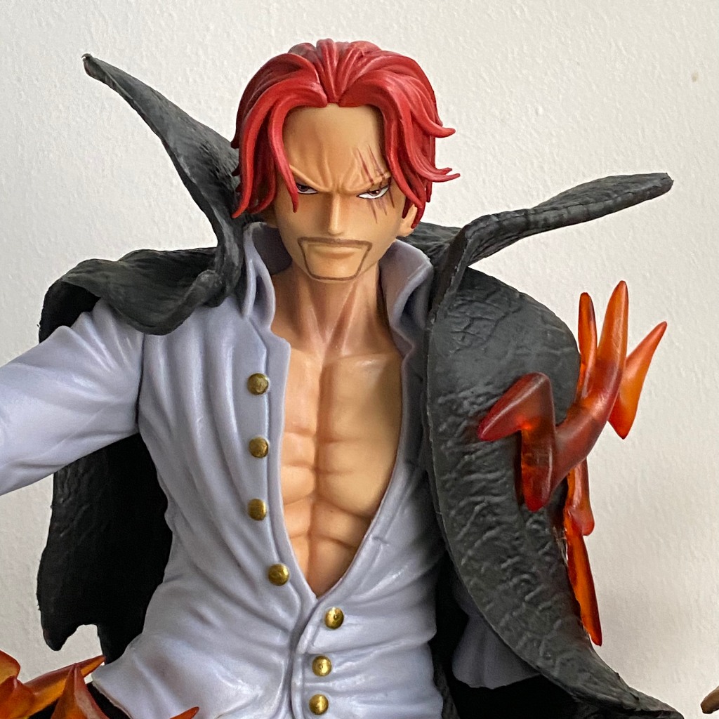 Mô hình kỉ niệm Shanks và Luffy cao 50CM siêu to - mô hình luffy và shanks trên đảo đầu lâu - One piece