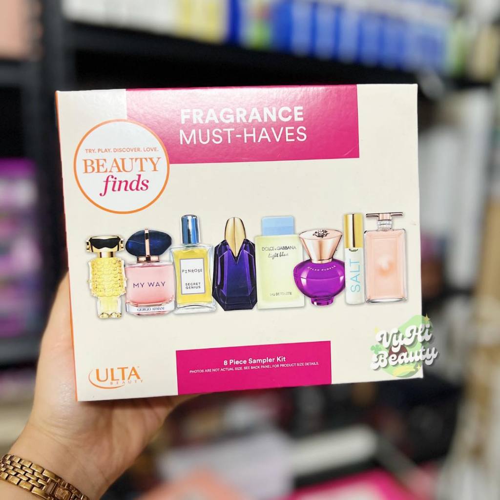 Set nước hoa Ulta Fragrance Must-haves 8 chai mini